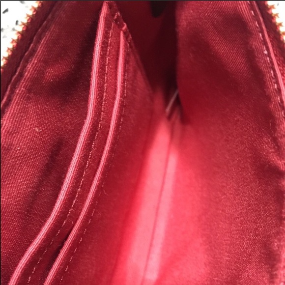 LAST ONE‼️Coach NEW wristlet, brown/ red classic - Picture 7 of 7